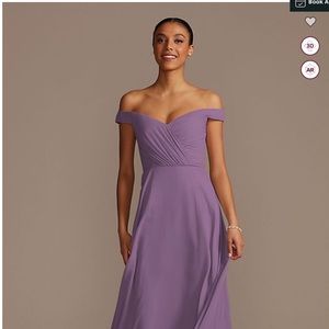 David’s Bridal Bridesmaid or Prom Dress